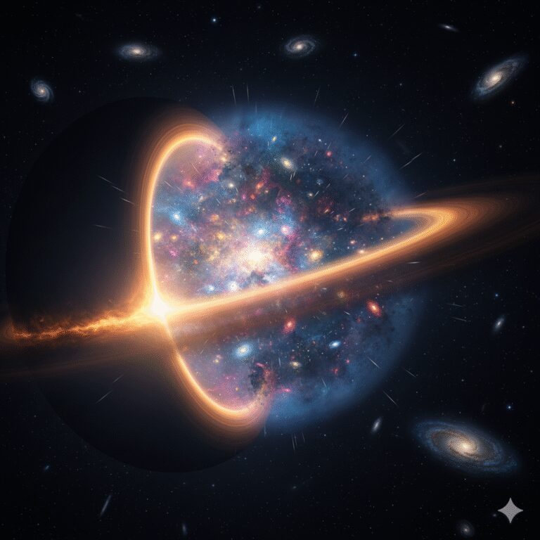 My Mind-Bending Theory: A Cosmic Rebound Inside a Black Hole?